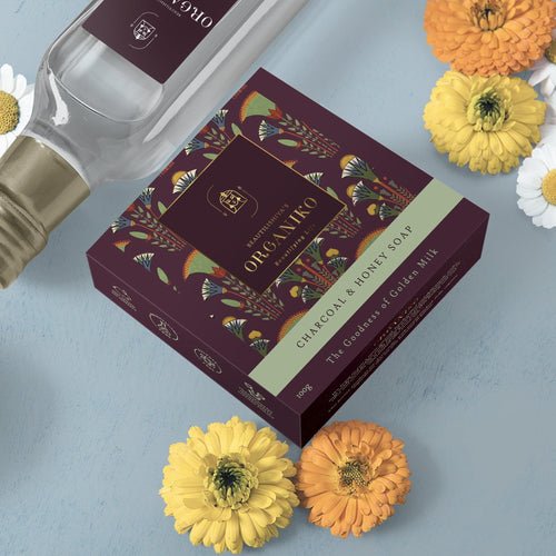 Donkey Milk Charcoal & Honey Soap - Beautilishiya's organiko